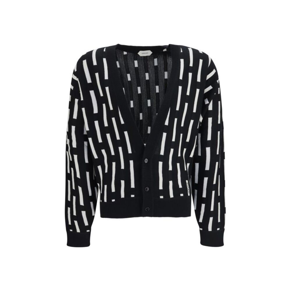Versace Men Gianni Dashes Cardigan